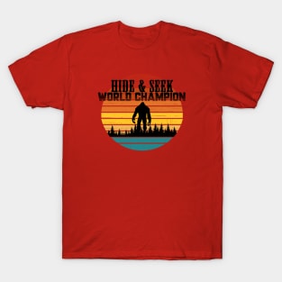 Bigfoot Hide and Seek T-Shirt
